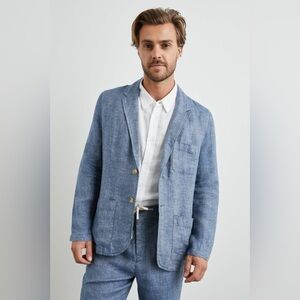 RAILS Men’s size small Sorrento blazer in Blue Mirage